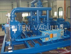 water ring vacuum pump system