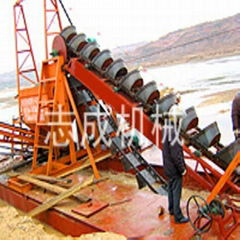 Sand mining ship