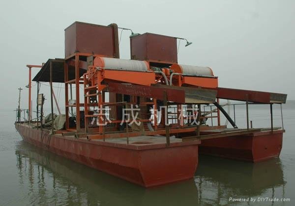 Iron ore extraction ship, iron powder extraction equipment  4