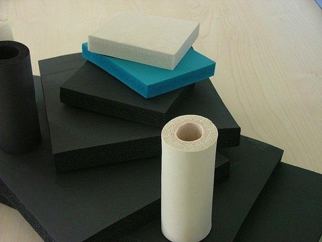 Rubber foam insulation tubes and sheets/rolls