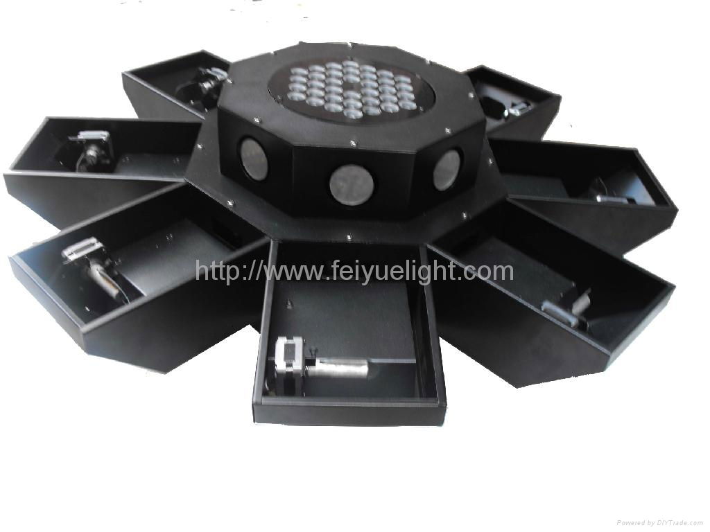 FY-5100 LED 800mw  red / green Laser 8 arms UFO    2