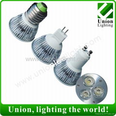 LED spotlight 3pcs*1W