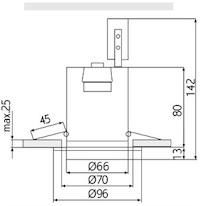 GU10 Halogen Downlight 2