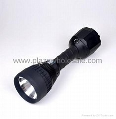 45W Police And Military Water-proof HID Flashlight For rescuing