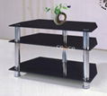 2012 New design Glass TV STAND TV3318 2