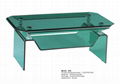 2012 New design glass coffee table A05 1