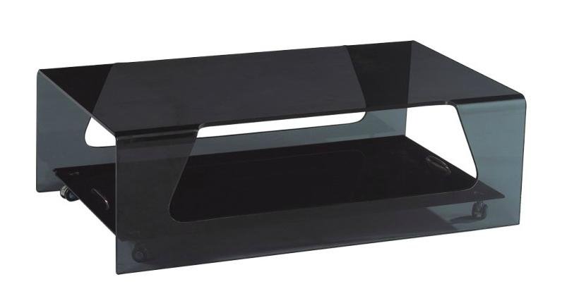 2012 New design glass coffee table A05 4