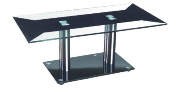 2012 New design glass coffee table A05 5