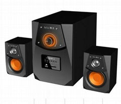 The new card 2.1 speaker