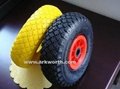 PU foam wheel 400-4 4