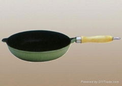 cast-iron fry pan