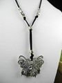 Fashion Lady's shining Silver necklace