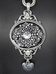 Elegant Tibet Silver Pendant Necklace Chain