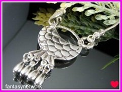 Ethnic Tribal Homng Miao Tibet Silver Necklace