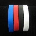 Silicone Wristband Bracelet Rubber Fashion New Color  1