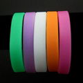 Silicone Wristband Bracelet Rubber Fashion New Color  2