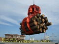 Electro-hydraulic timber grab