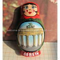 polyresin Tourist souvenirs Fridge magnet