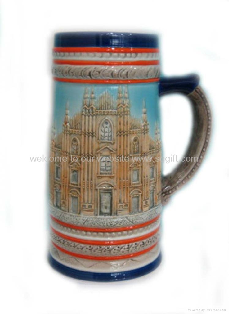 Ceramic 3D Souvenir Cup 3