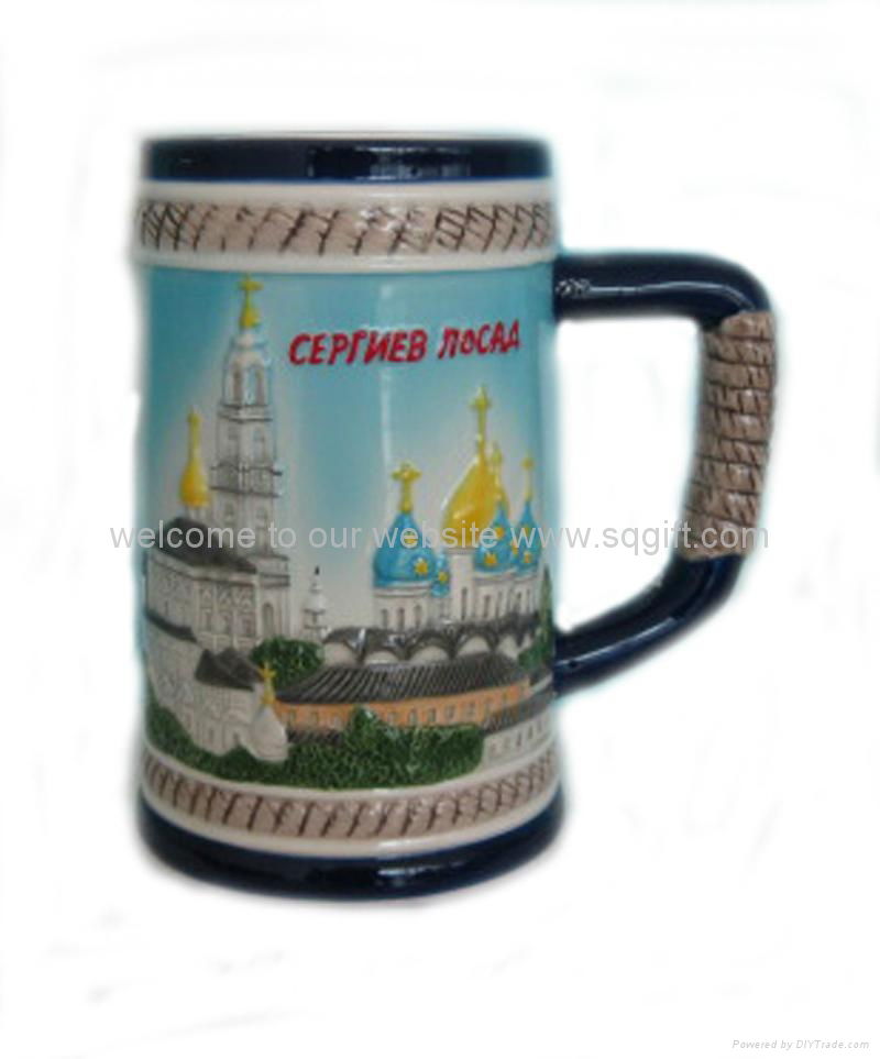 Ceramic 3D Souvenir Cup 4