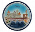 ceramic Tourist souvenirs plate 3