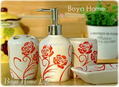 ceramics  bathroom set