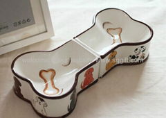 ceramic pet feeding bowl,dog bowl, cat