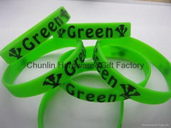 promotional silicone bracelet