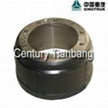 SINOTRUK truck parts truck brake parts brake drum 1