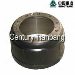 SINOTRUK truck parts truck brake parts brake drum