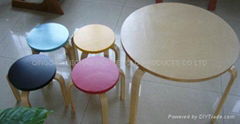 children table and stool set