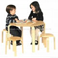 children table and stool set 2