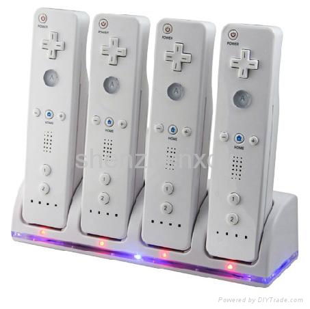 WII 4充电座