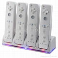 WII 4充電座