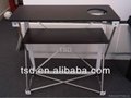 Portable MDF promotional desk table with ice bucket for drinks 2
