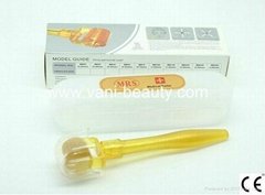 Gold Titanium Meso Roller with CE Microneedle Stamp