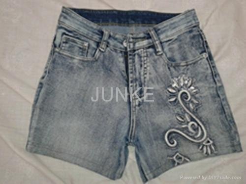 Lady used jean short pants 2