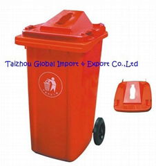 Outdoor plastic dustbin 240L of HOPE