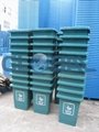 50 liter household plastic double waste bins  3