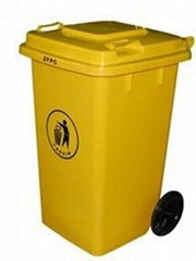 100 liter special confidential wheelie bins/lixeriras