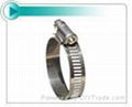 American type hose clamp