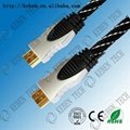 1.4V 19Pin 24K gold plated general HDMI cable 2