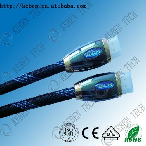 1.4V 19Pin 24K gold plated general HDMI cable 3