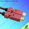 1.4V 19Pin 24K gold plated general HDMI cable 5