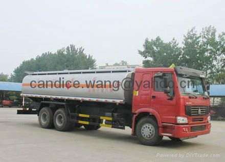 sino truck howo 20cbm oil tanker truck