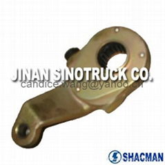 original shacman dump truck brake parts,right slack adjusting arm 199000340056 