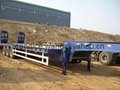 3 axles low bed semi trailer for sale 40ton  