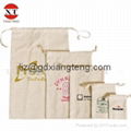 Drawstring Satin Cotton Bag 1