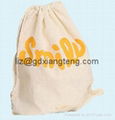 Drawstring Satin Cotton Bag 2