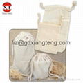 Drawstring Satin Cotton Bag 3